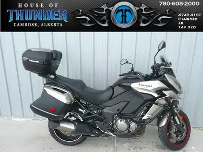 WITH AN INSPIRING 1,043cc INLINE FOUR-CYLINDER ENGINE AND NIMBLE CHASSIS, THE VERSYS® 1000 IS SURE T...