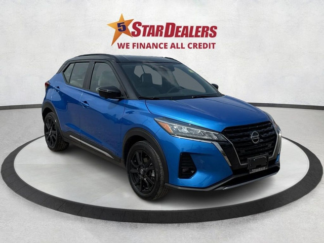 2021 Nissan Kicks SR LOW KM MINT! MUST SEE WE FINANCE ALL CREDIT in Cars & Trucks in London