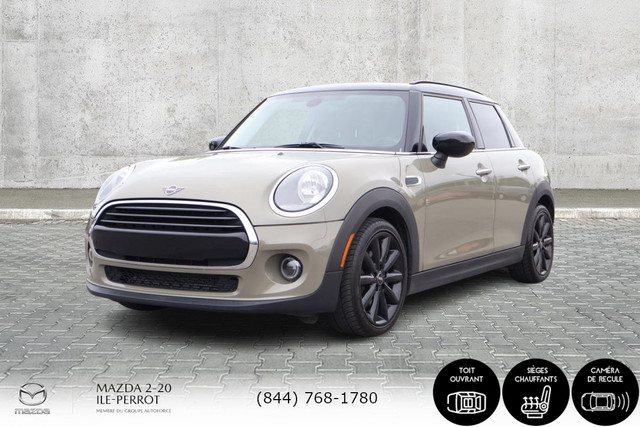 2020 MINI 5 Door COOPER TOIT OUVRANT, CUIR, AUCUN ACCIDENT, CAM  in Cars & Trucks in City of Montréal