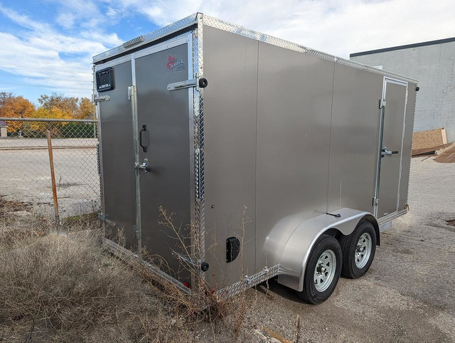  2023 Canadian Trailer Company 6X14 V-Nose Cargo Trailer Aluminu in Cargo & Utility Trailers in Guelph - Image 3