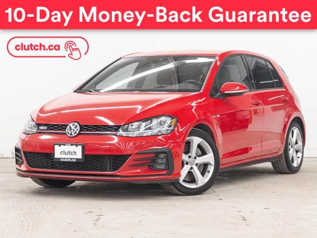 2018 Volkswagen Golf GTI 5-Door w/ Apple CarPlay & Android Auto, in Cars & Trucks in Bedford