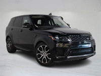 This 2021 Land Rover Range Rover Sport Diesel HSE is a striking black SUV with a clean Carfax and Ca... (image 1)