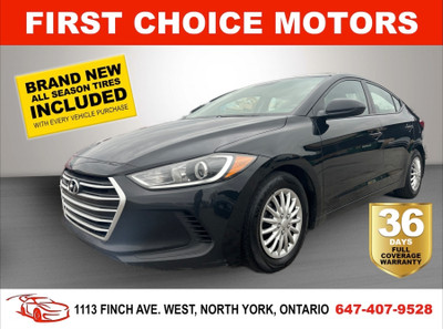 2017 HYUNDAI ELANTRA LE ~AUTOMATIC, FULLY CERTIFIED WITH WARRANT