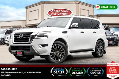 4X4 PLATINUM | 7 PASS | BSM | LEATHER INT | NAVI | CAM | NISSAN INSPECTION AVAILABLE UPON REQUEST!!...