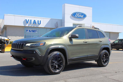  2019 JEEP CHEROKEE TRAILHAWK 3.2L 4X4 CUIR DÉMARREUR HITCH MAGS