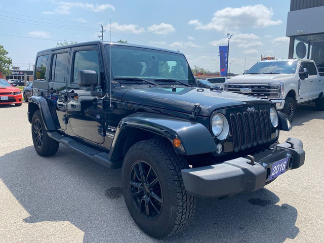 2016 Jeep Wrangler Sahara 4x4 ~Nav ~Heated Seats + Mirrors ~Allo in Cars & Trucks in Barrie - Image 3