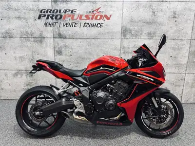 2023 Honda CBR650R ABS | Akrapovic Seulement 15870 KM - Full Exhaust Akrapovic - Tail Eliminator - W...