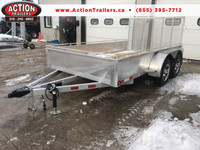 ALL ALUMINUM ACTION SERIES 80" X12 UTILITY TRAILER