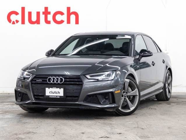 2019 Audi A4 Progressiv AWD w/Apple CarPlay & Android Auto, Heat in Cars & Trucks in Bedford