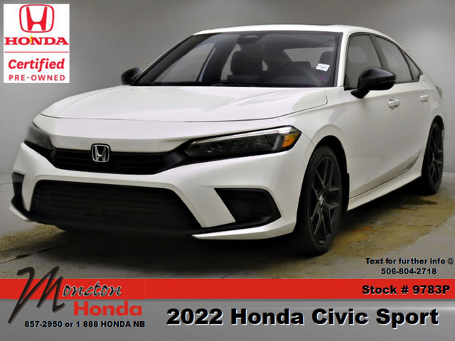  2022 Honda Civic Sport in Cars & Trucks in Moncton