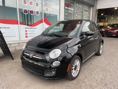 2015 Fiat 500 Sport, 87,851Km 1.4L 4 Cylinder engine, FWD Fuel Consumption 6.8L/100Km 1 set of wheel...