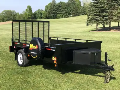 6'x10' Premium Steel Utility Trailer by Miska - Made in Canada Ready to Roll, starting at just $3,29...