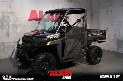 Ce CÔTE À CÔTE POLARIS RANGER XP 1000 PREMIUM 2024 est disponible DÈS MAINTENANT! Contactez-nous au...