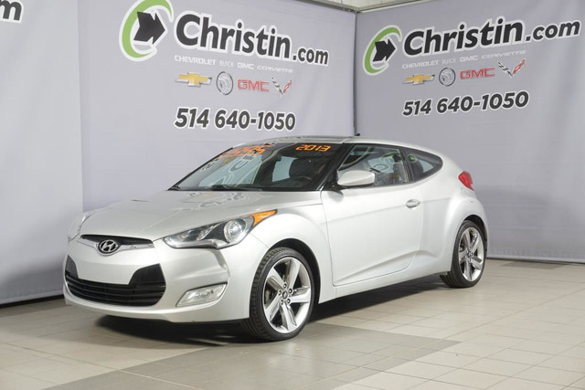 2013 Hyundai Veloster TECH SUNROOF NAVIGATION SIEGE CUIR/TISSUS  in Cars & Trucks in City of Montréal