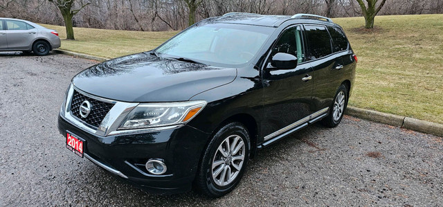 2014 Nissan Pathfinder SL, AWD, LEATHER, REAR CAM, LED LIGHTS, P in Cars & Trucks in Mississauga / Peel Region - Image 3