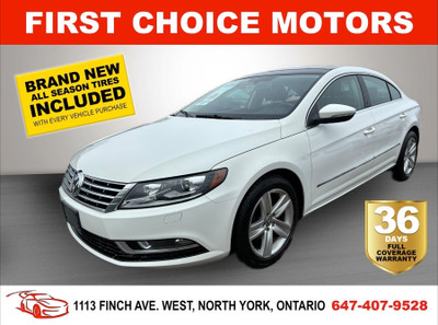 2013 VOLKSWAGEN CC SPORTLINE ~AUTOMATIC, FULLY CERTIFIED WITH WA