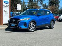 This 2023 Nissan Kicks has a Blue Exterior and Grey Interior with seating for 5. Equipped with a 1.6... (image 1)