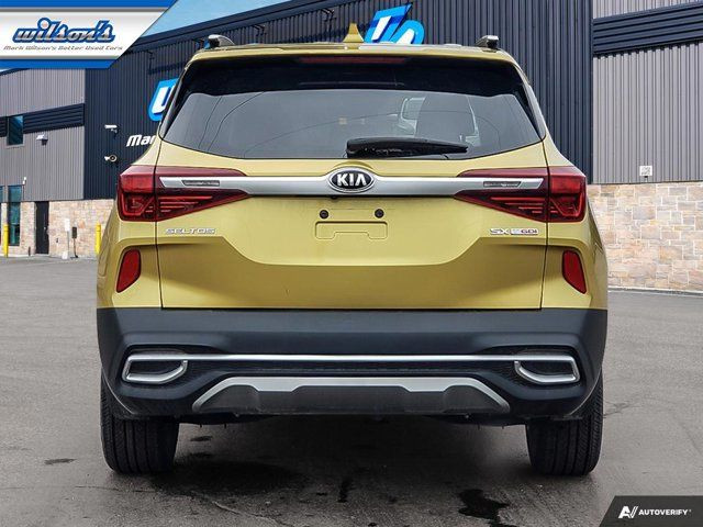 2021 Kia Seltos SX Turbo AWD, Leather, Sunroof, Navi, Cooled + in Cars & Trucks in Guelph - Image 4