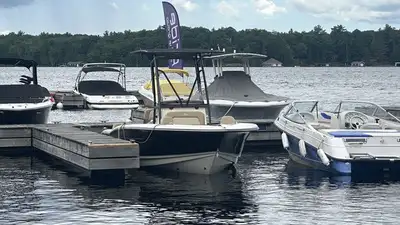 2024 Scout Boats 195 SportfishThis 19-footer measures 19’5in. in length with a wide beam of 8’6in. o...