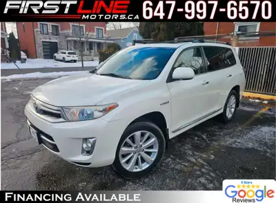 2013 Toyota Highlander Hybrid Limited Well kept, fully loaded, leather seats heated seats, power fro...