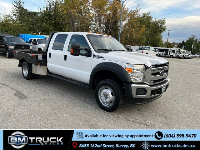 2012 Ford F550 Flat Deck in Cars & Trucks in Delta/Surrey/Langley