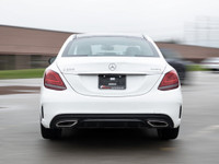 2020 Mercedes Benz C-300 AMG PKG White Exterior on Black Interior comes with Navigation, Back up Cam... (image 4)