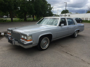 1988 Cadillac Brougham D'Elegance $12,995 with only 130,866 kms