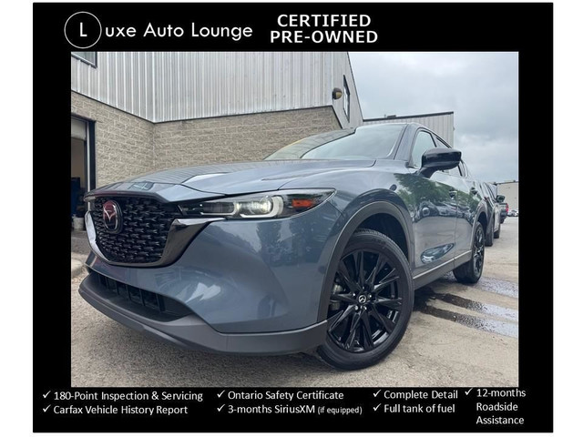2023 Mazda CX-5 Kuro Edition AWD, LOW KM, RED LEATHER!, SUNROOF! in Cars & Trucks in Ottawa