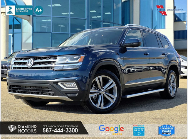 2018 Volkswagen Atlas Execline 3.6 FSI 4MOTION in Cars & Trucks in Edmonton