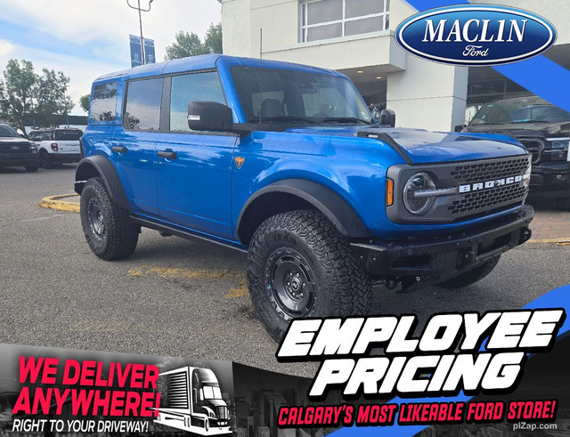2025 Ford Bronco BADLANDS | SASQUATCH PKG | CO-PILOT360 | G.O.A. in Cars & Trucks in Calgary