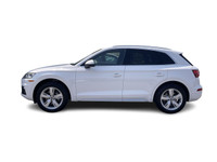2018 Audi Q5 2.0T Technik quattro Ibis White ONE OWNER CLEAN CARFAX Black w/Leather Seating Surfaces... (image 4)