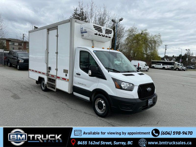 2021 Ford TRANSIT T-350 13 Ft Cube Box Refrigerated Reefer Van