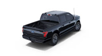 This brand new AGATE BLACK METALLIC 2025 FORD F-150 LIGHTNING FLASH is powered by an ELECTRIC ENGINE... (image 2)