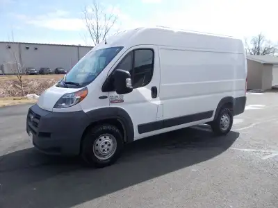 2018 Ram Promaster 2500 High Rise Cargo Van 3.6, V6, gas engine, auto, pw, pl, air, back-up camera,...