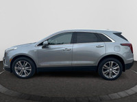 This 2025 Cadillac XT5 in Argent Silver Metallic is equipped with AWD and Gas V6 3.6L/ engine. The C... (image 1)