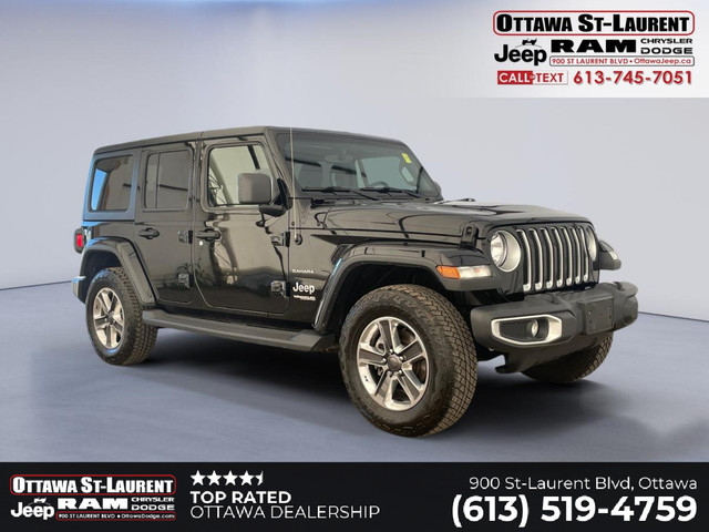 2019 Jeep Wrangler Jl Unlimited Sahara in Cars & Trucks in Ottawa