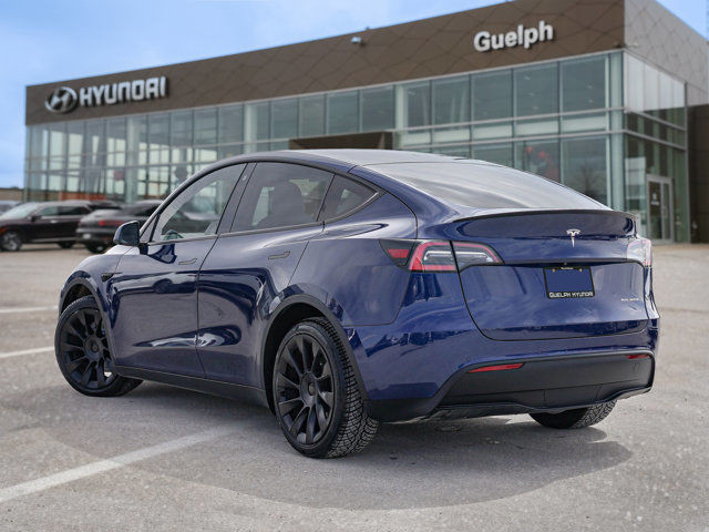 2021 Tesla Model Y Long Range AWD | White Leather | Fast in Cars & Trucks in Guelph - Image 4