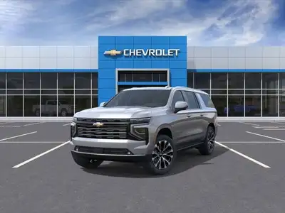Experience the power and prestige of the 2025 Chevrolet Suburban High Country. As a ruggedly sophist...