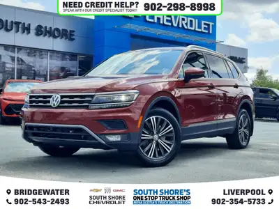 Recent Arrival! Burgundy 2018 Volkswagen Tiguan Highline 4Motion AWD 8-Speed Automatic with Tiptroni...