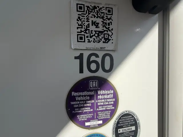 2014 KZ MXT 160 Toy Hauler in Travel Trailers & Campers in St. Albert - Image 9