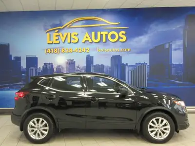 NISSAN QASHQAI 2021 AWD AUTOMATIQUE TOUT ÉQUIPÉ / INTÉRIEUR EN TISSU NOIR CHAUFFANT / CAMÉRA DE RECU...
