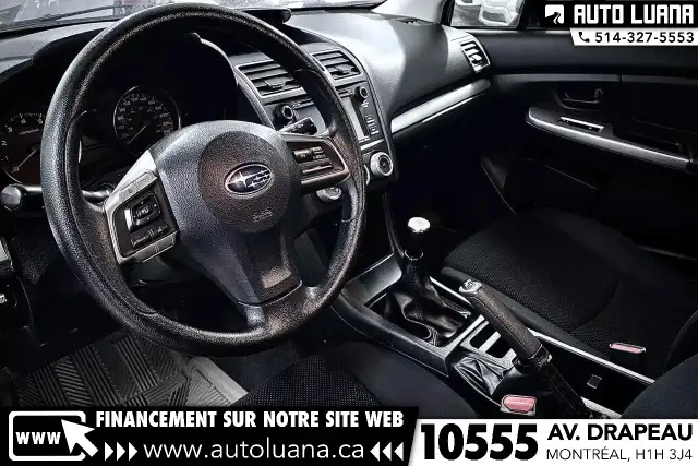 2016 SUBARU Impreza 2.0i MANUEL/CAMERA/CRUISE CONTROL/BLUETOOTH in Cars & Trucks in City of Montréal - Image 16