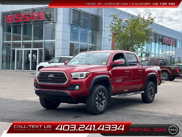 2018 Toyota Tacoma 4x4 Double Cab V6 Auto TRD Off Road - No Acci in Cars & Trucks in Calgary