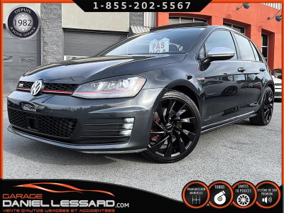 Volkswagen Golf Gti AUTOBAHN HATCHBACK MANUELLE CUIR GPS TOIT FE