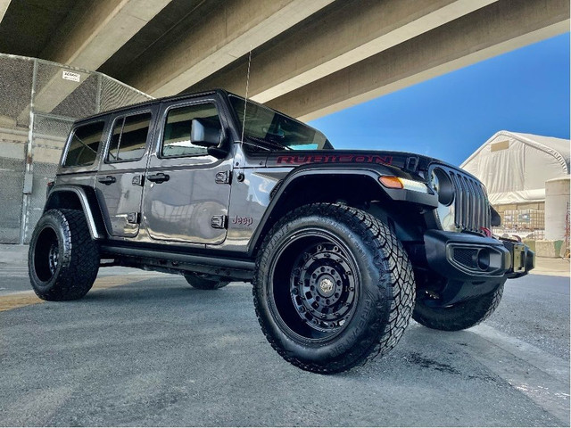 2019 Jeep WRANGLER UNLIMITED Rubicon 3.6L LEATHR HARDTOP NAVI CA in Cars & Trucks in Delta/Surrey/Langley