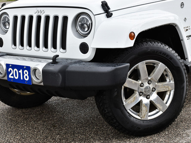 2018 Jeep Wrangler Sahara 4x4 ~Nav ~Heated Leather ~Bluetooth ~A in Cars & Trucks in Barrie - Image 2