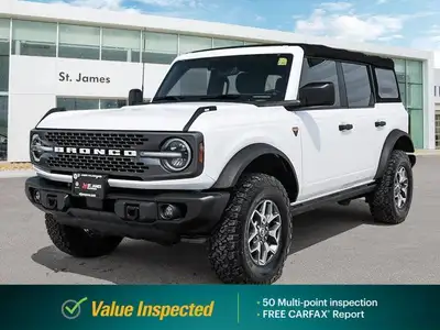 * BADLANDS SERIES * DUAL ZONE CLIMATE * FRONT HEATED SEATS * SYNC4 W/ENHANCED VOICE * FORD CO-PILOT...