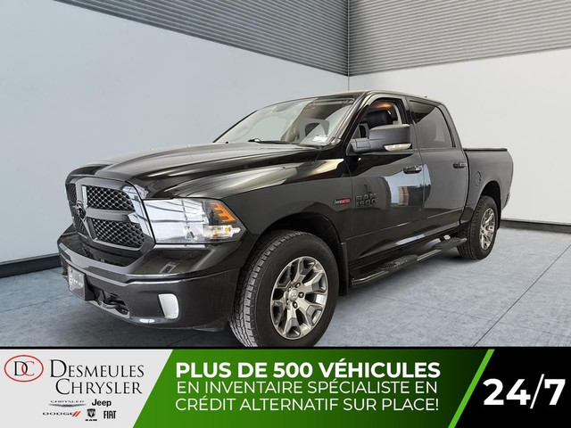 2018 Ram 1500 Crew Cab bighorn 4x4b Diesel Cuir Camera recul Mag in Cars & Trucks in Laval / North Shore