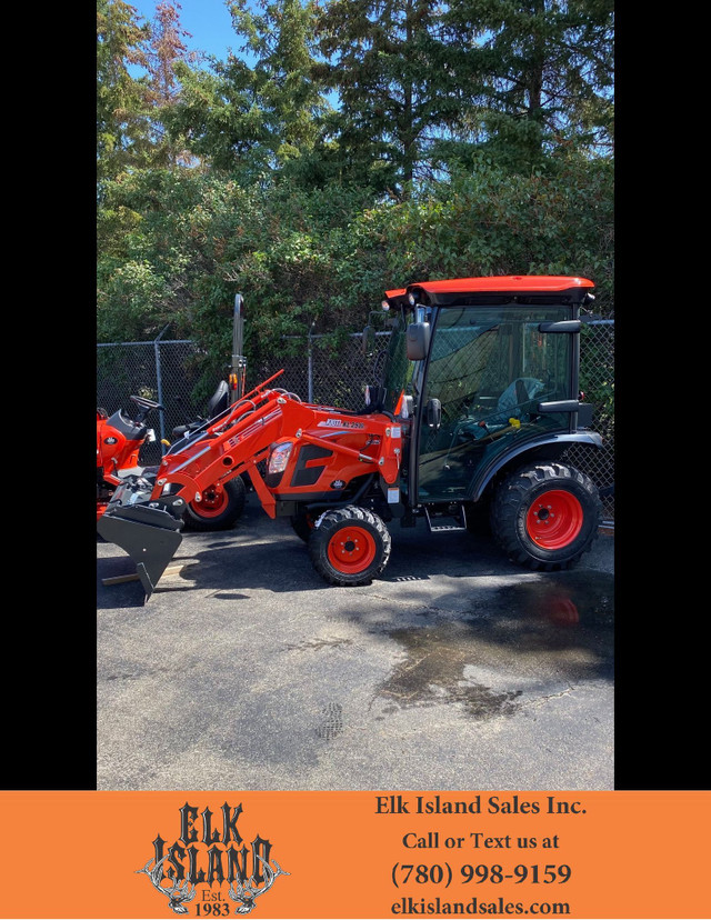 KIOTI CX2510 HST CABBED 25HP TRACTOR W/ LOADER & BUCKET in Farming Equipment in Strathcona County