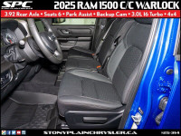 This 2025 Ram 1500 Crew Cab Warlock 4x4 pickup truck with 3.92 rear axle ratio, tow hitch, fog lamps... (image 8)
